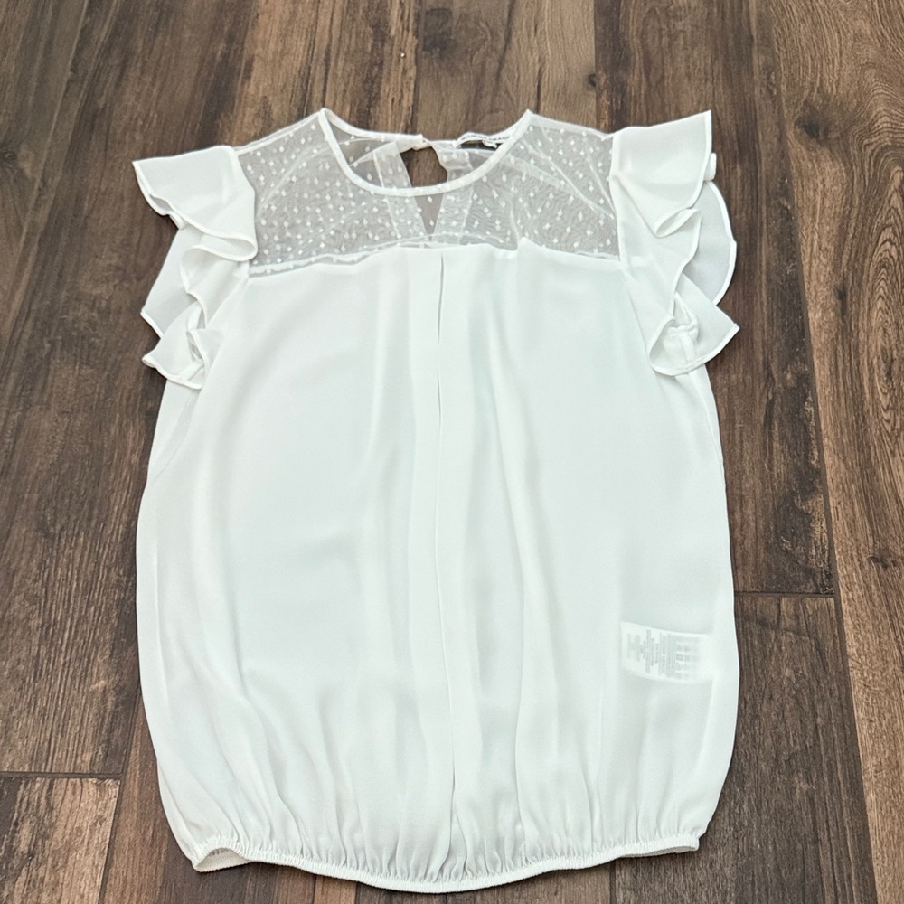 Silvian Heach flutter sleeve top